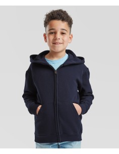 F-62-045-0-Kids Classic Hooded Sweat Jacket 2